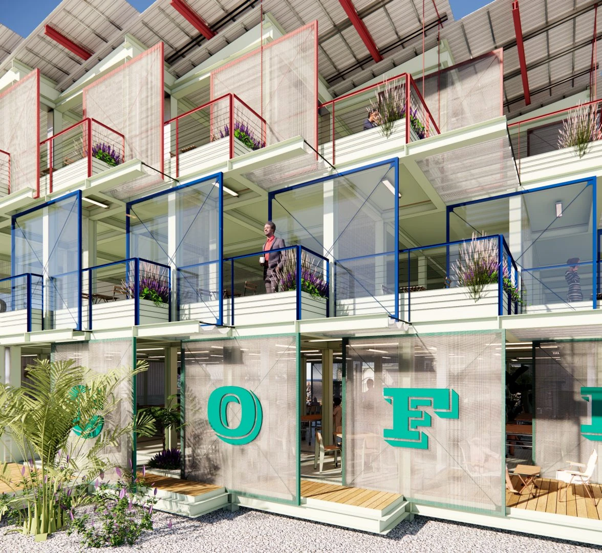 Anhui Eco-Factory Park — spatial view